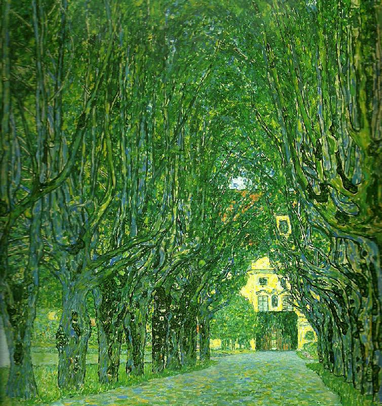 Gustav Klimt allea i slottet kammers park oil painting image